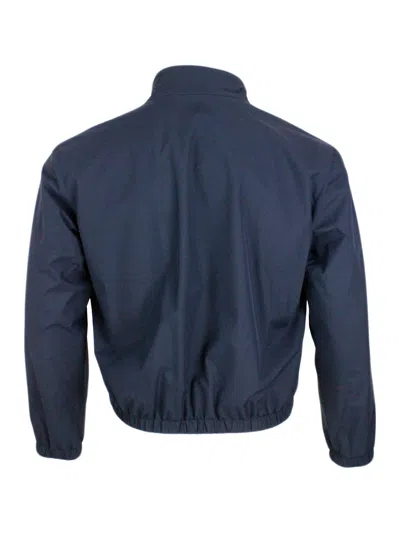 Kiton Jackets In Blue