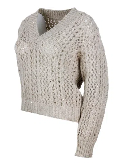 Eleventy Sweater In Neutral