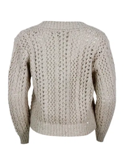 Eleventy Sweater In Neutral