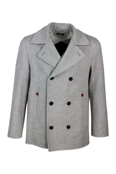 Kiton Jackets In Gray