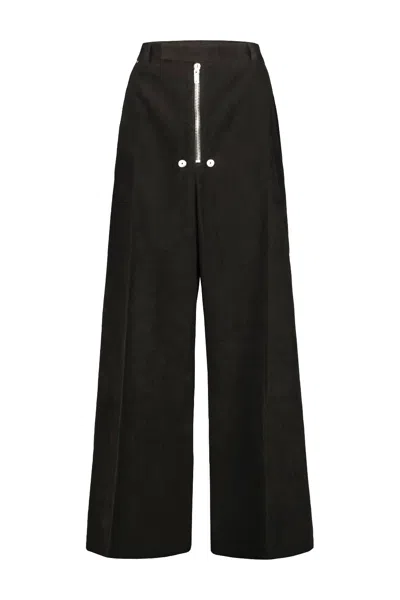 Rick Owens Wide-leg Tailored Belas Pants In Black