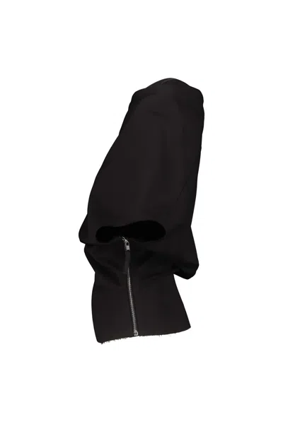 Rick Owens Black Shroud Top In Black