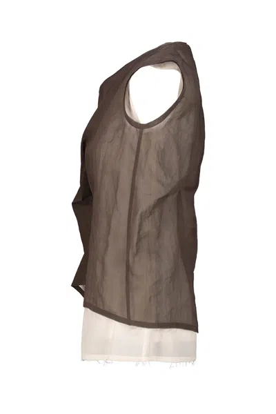 The Row Inawa Cotton Tank Top In Multi