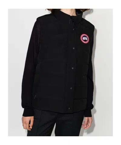 Canada Goose Black Nylon Freestyle Vest