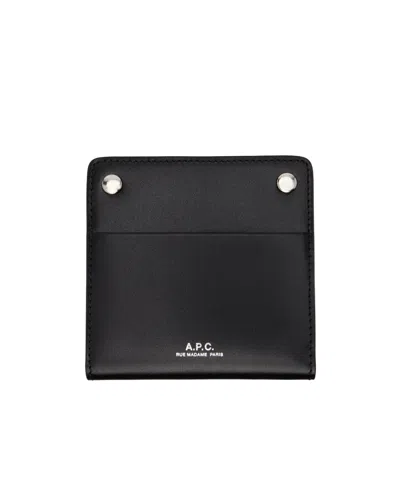 Apc André Bifold Cardholder In Black