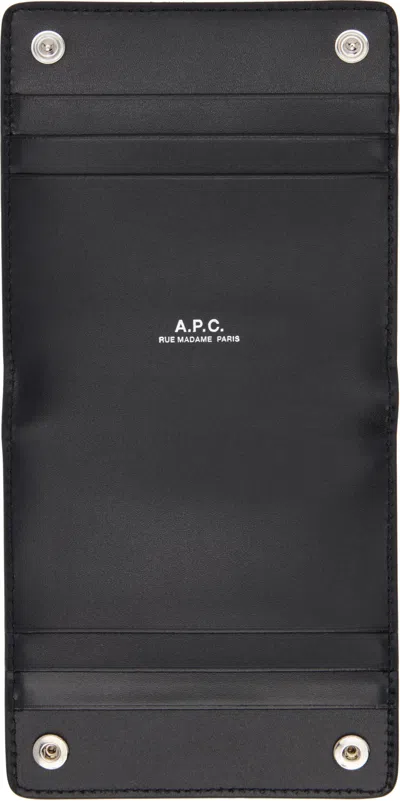 Apc André Bifold Cardholder In Black