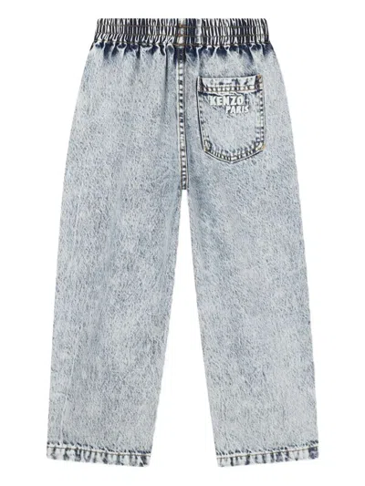 Kenzo ハイウエスト ジーンズ In Blue