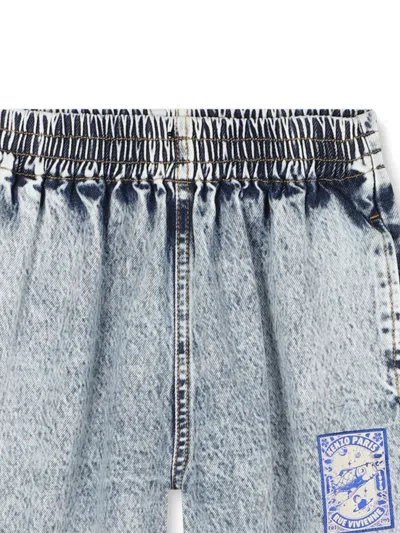 Kenzo ハイウエスト ジーンズ In Blue