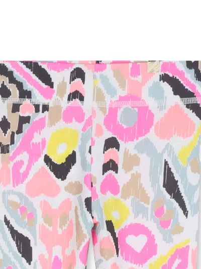 Billieblush アブストラクトパターン レギンス In Pink