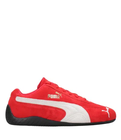 Puma X Sparco Speedcat Og Suede Sneakers In Red