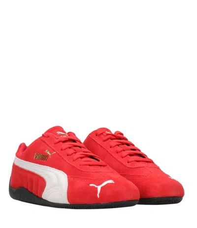Puma X Sparco Speedcat Og Suede Sneakers In Red
