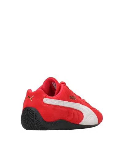 Puma X Sparco Speedcat Og Suede Sneakers In Red