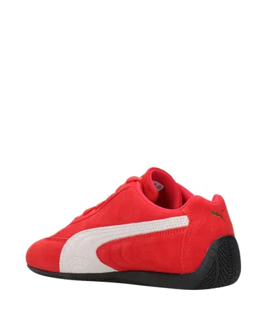 Puma X Sparco Speedcat Og Suede Sneakers In Red