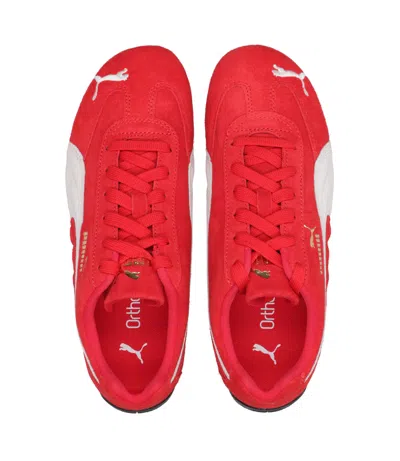Puma X Sparco Speedcat Og Suede Sneakers In Red