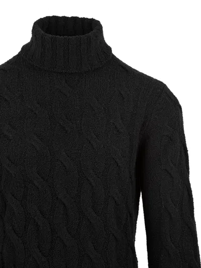 Filippo De Laurentis Sweaters In Black