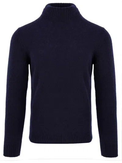 Filippo De Laurentis Sweaters In Blue