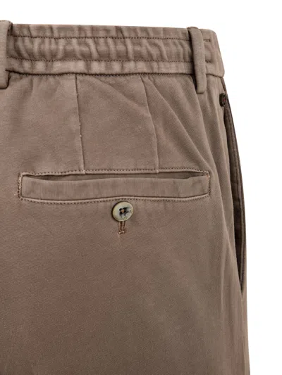 Gta Trousers Beige In Brown