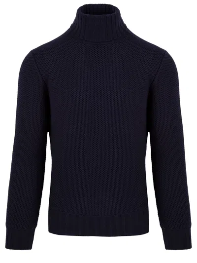 Filippo De Laurentis Sweaters In Blue