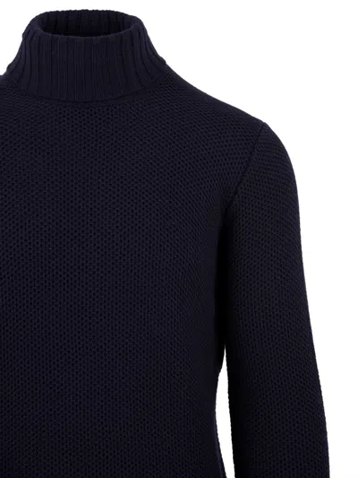 Filippo De Laurentis Sweaters In Blue