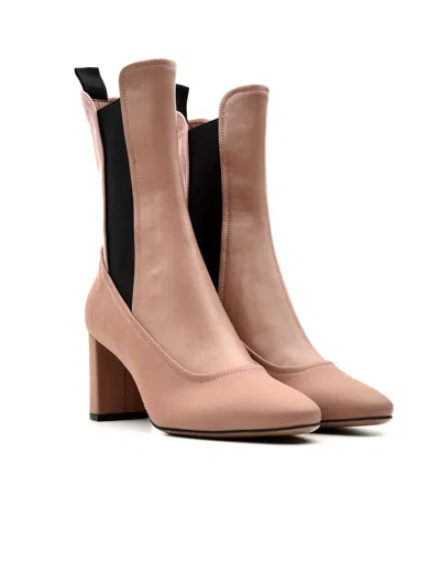 L'autre Chose Boots Pink In Brown
