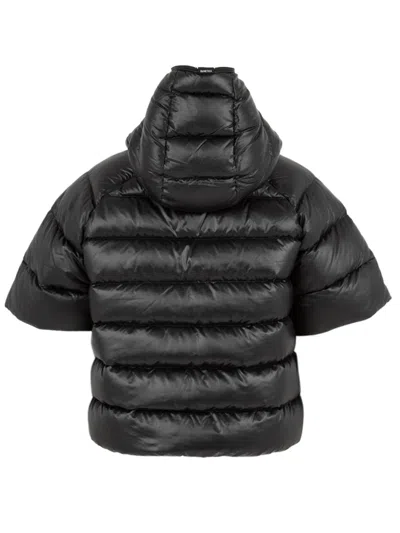 Duvetica Coats Black In Black