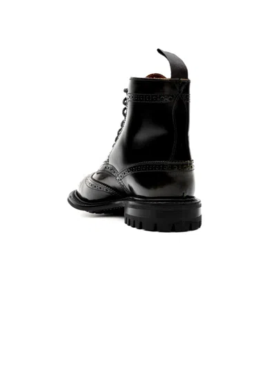 Tricker's Boots Military In Black