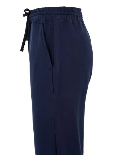 Vilebrequin Solid Track Pants In Black