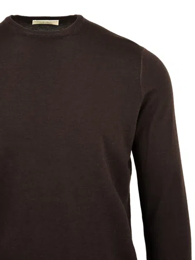 Filippo De Laurentis Sweaters In Brown
