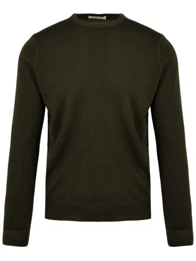 Filippo De Laurentis Sweaters Military In Green