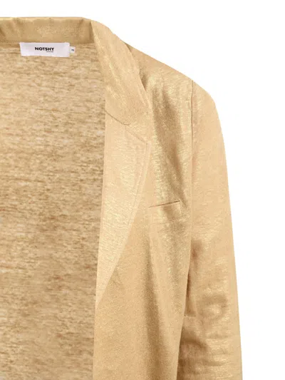 Not Shy Sweaters In Brown