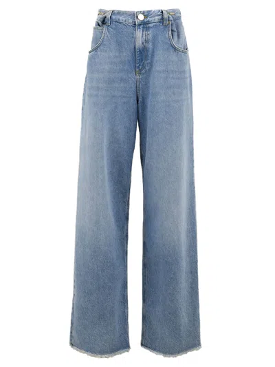 Gaëlle Gaelle Trousers Blue In Blue