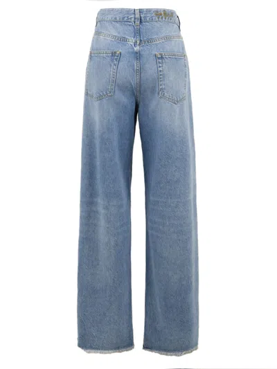 Gaëlle Gaelle Trousers Blue In Blue