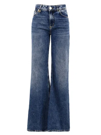 Gaëlle Gaelle Trousers Blue In Blue