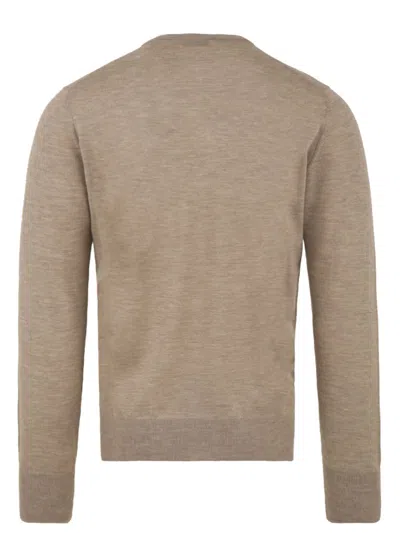 Filippo De Laurentis Sweaters Beige In Neutral