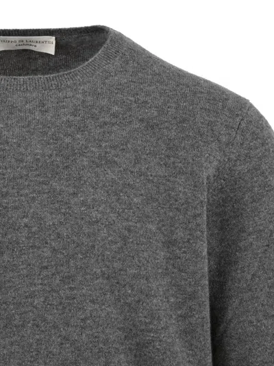 Filippo De Laurentis Sweaters In Gray