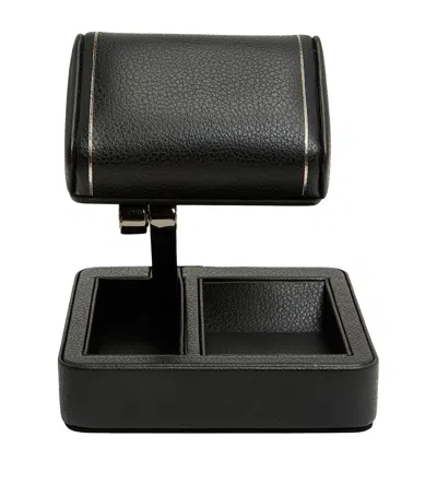 Wolf British Racing Single Travel Watch Stand In Black