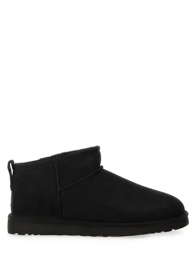 Ugg Minimalist Low-cut Ankle Boot With Textured Grip Sole In Black