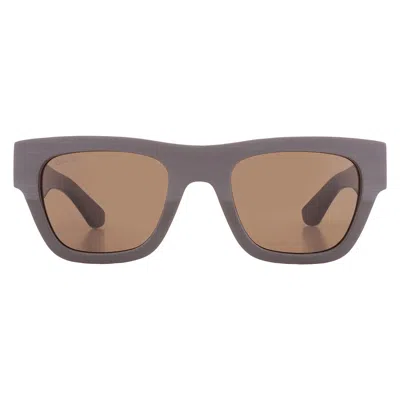 Calvin Klein Brown Square Men's Sunglasses Ck24510s 260 51 In Green