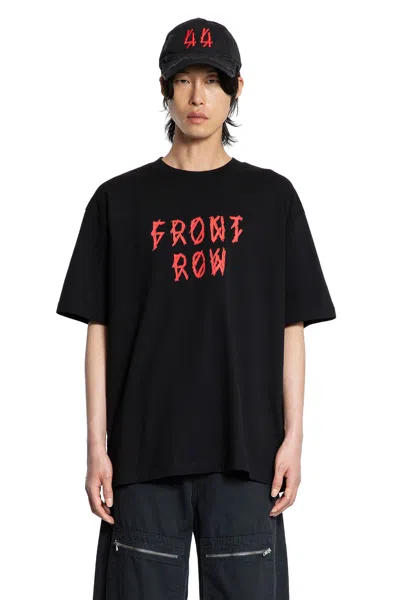 44 Label Group Drip Front Row T-shirt In Black
