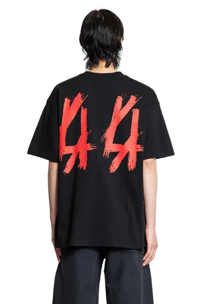44 Label Group Drip Front Row T-shirt In Black