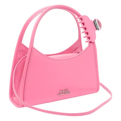 Marc Jacobs Bow Shoulder Bag Claw Clip In Pink