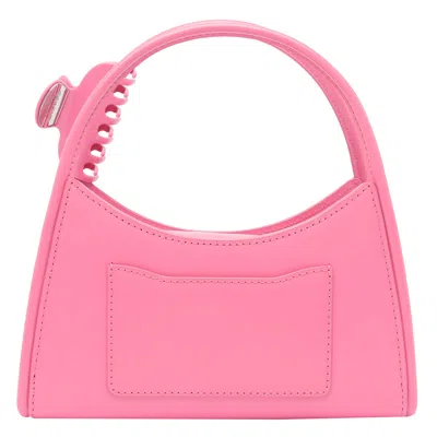 Marc Jacobs Bow Shoulder Bag Claw Clip In Pink