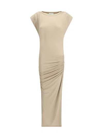 Isabel Marant Étoile Marant Etoile Women Draped Midi Dress In Neutral