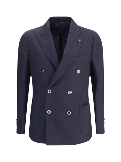 Lardini Double-breasted Blazer