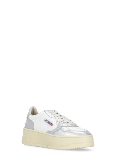 Autry Medalist Platform Sneakers In Multi