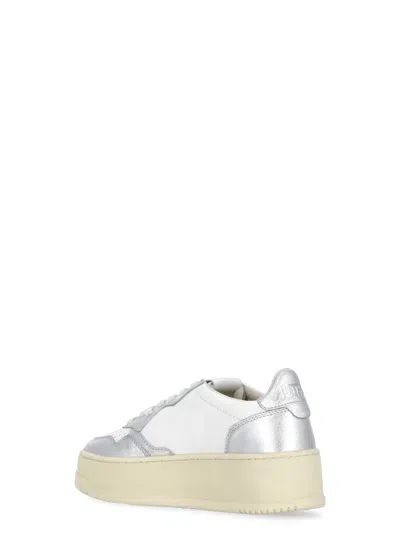 Autry Medalist Platform Sneakers In Multi