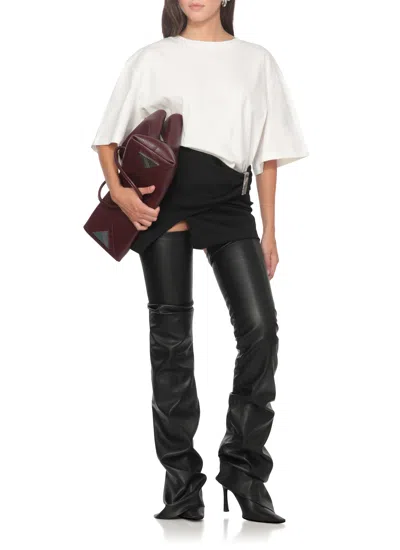 Attico Oversized T Shirt In White