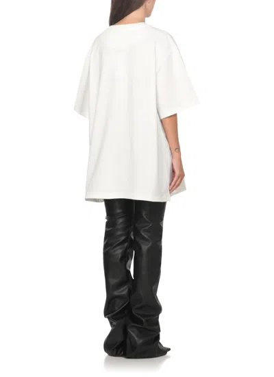 Attico Oversized T Shirt In White
