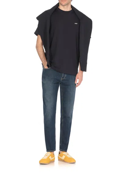 Autry T Shirt With Logo In Black