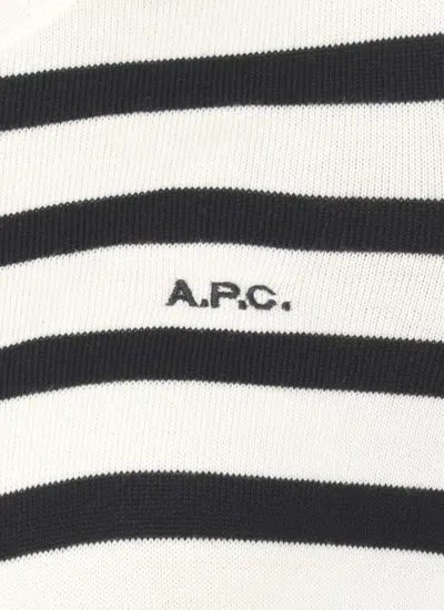 Apc A.p.c. Josepha' Sweater In White